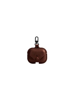 CATANES AirPods Pro 2 Case Leather Case Cover with Keychain Compatible with Apple AirPods Pro 2nd Generation 2022 Dark Brown  - Image 1