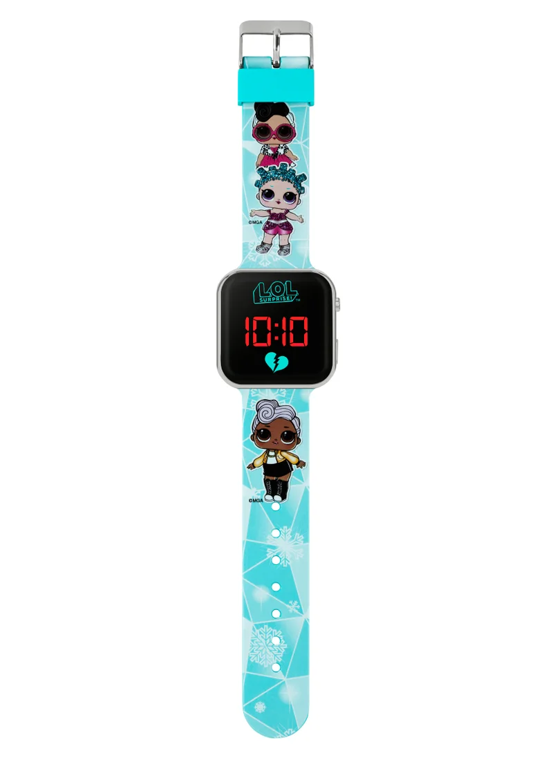 LoL LOL Surprise Printed Blue Silicon Strap Girls Watch - LOL4531ARG