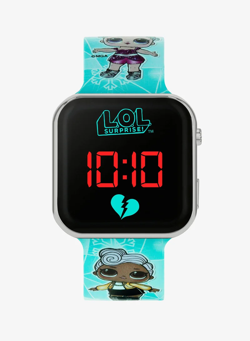 L.O.L. SURPRISE! LOL Surprise Printed Blue Silicon Strap Girls Watch - LOL4531ARG