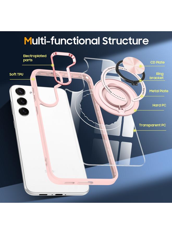 erorex Case For Samsung Galaxy S23 5G Magnetic Rotating Ring Holder Phone Case - Image 5