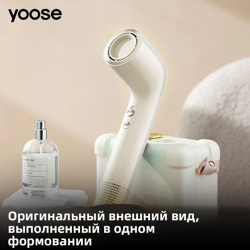 Yoose S2 High-Speed Negative Ion Hair Dryer for Home, Strong Wind Fast Drying, Green - Image 3