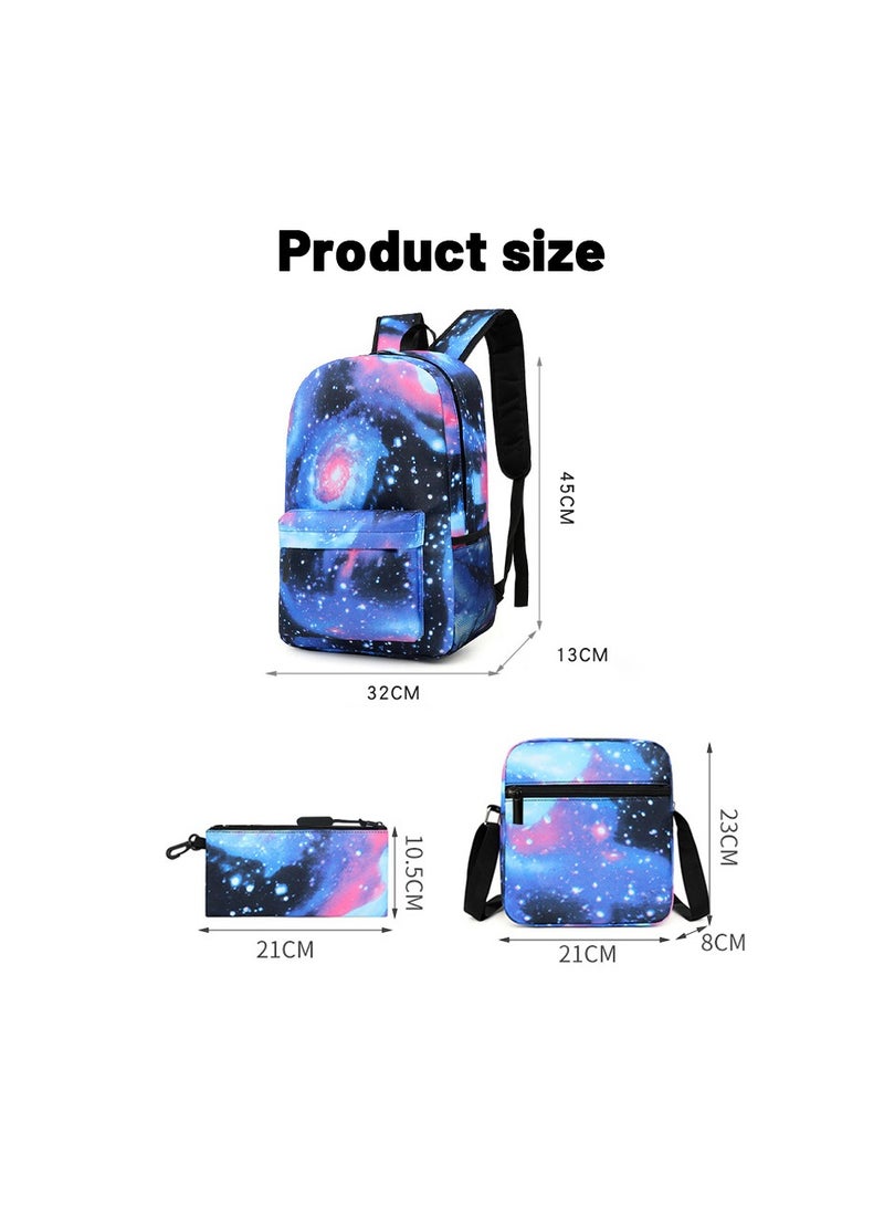 Schoolbags can be used for student adult sports-D01-: Unicorn Wizard - 266 - Image 2