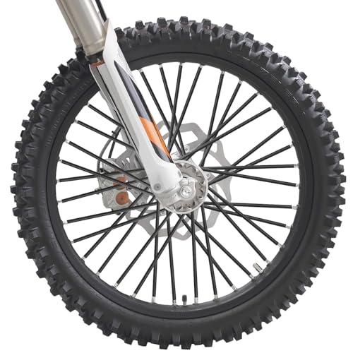 PSLER 72 PCS Black Spoke Skins Spoke Covers Trim Wrap Cover Decoration Protector Pipe Motorcycle Motocross Pit Dirt Bike Aaccessories - Image 3