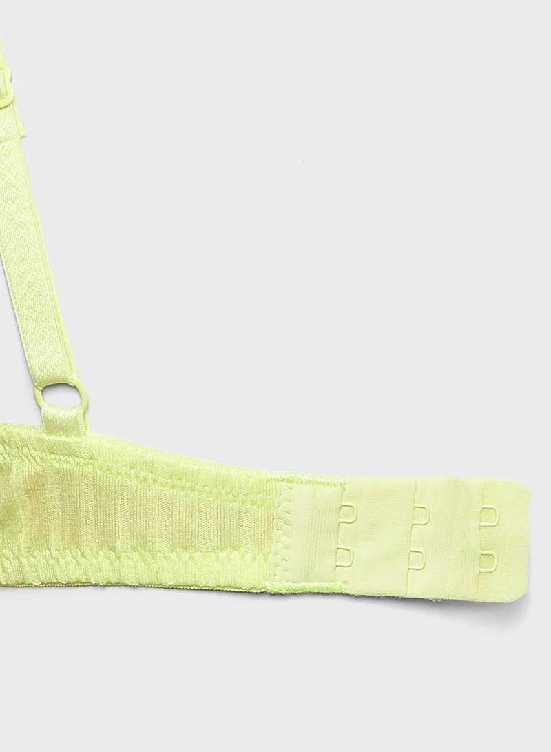 La Senza Ribbed Balconette Bra