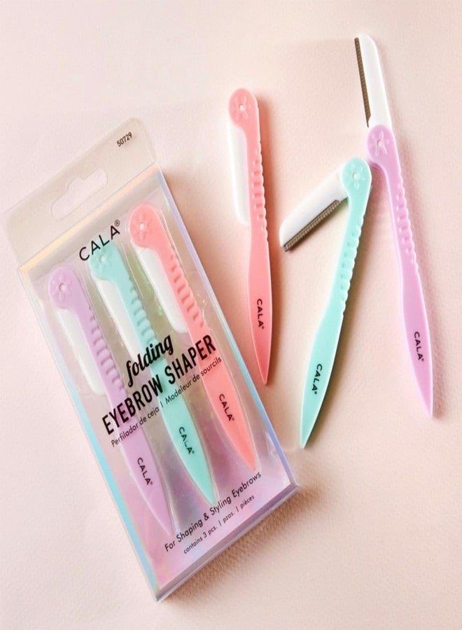 Cala Folding eyebrow shaper 3 count, 3 Count - Image 3
