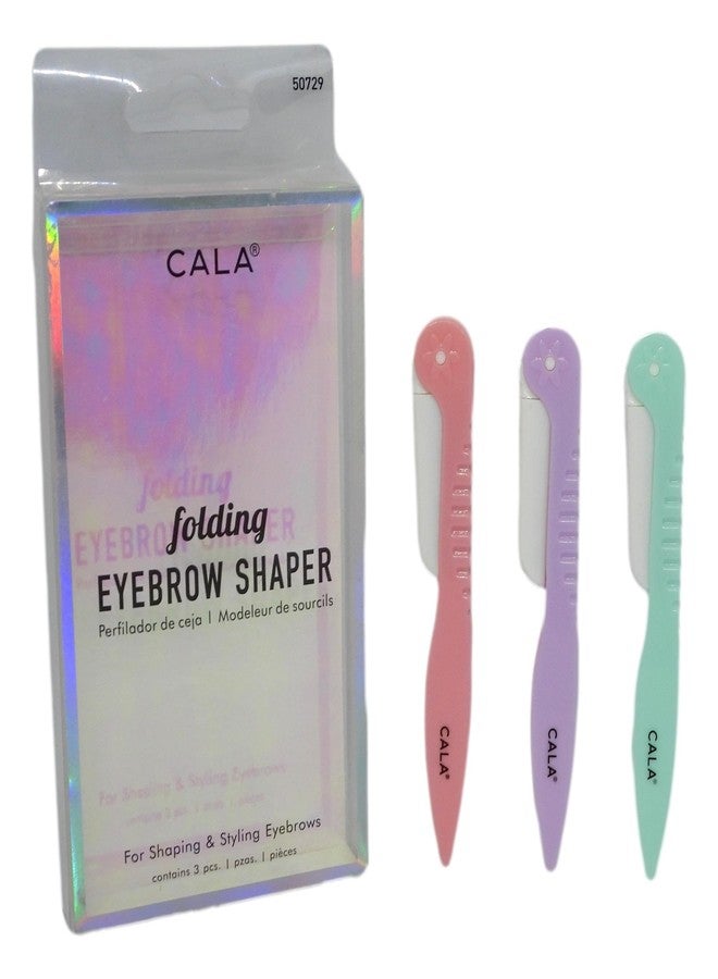 Cala Folding eyebrow shaper 3 count, 3 Count - Image 2