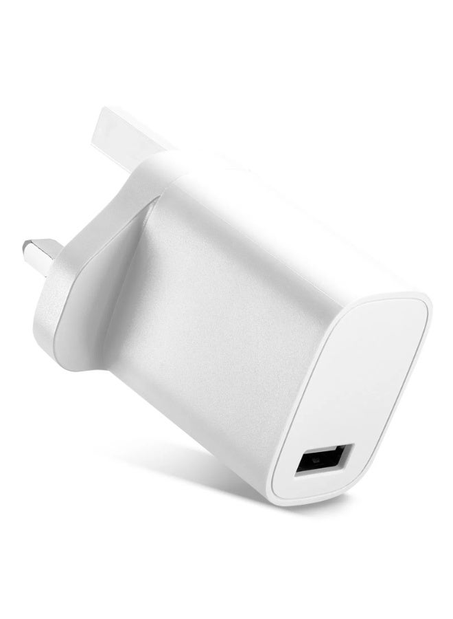 AMROAH 1 Port USB Charger 5V 3A 18W Charging Mains Wall USB Adapter Outlet Socket 100V-240V for Mobile Phone, Tablet, Speakers, Powerbank - Image 1