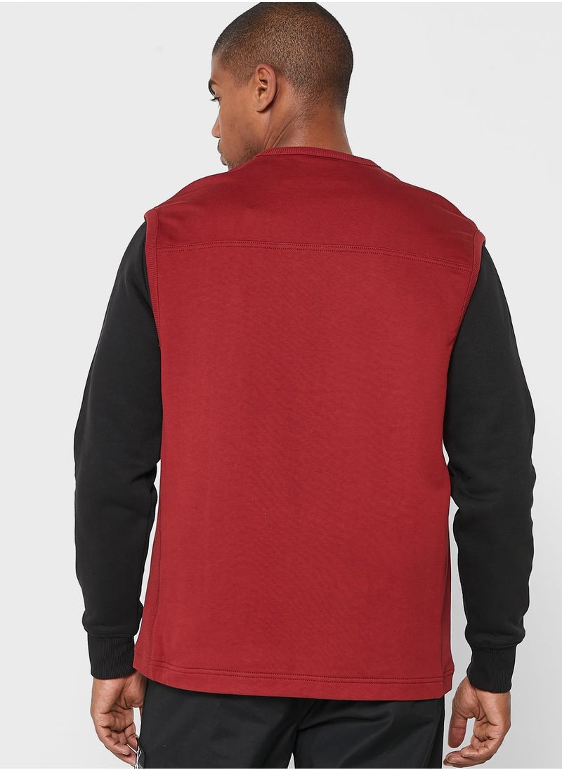 Calvin Klein Jeans - Mono Logo Badge Waistcoat - Image 1