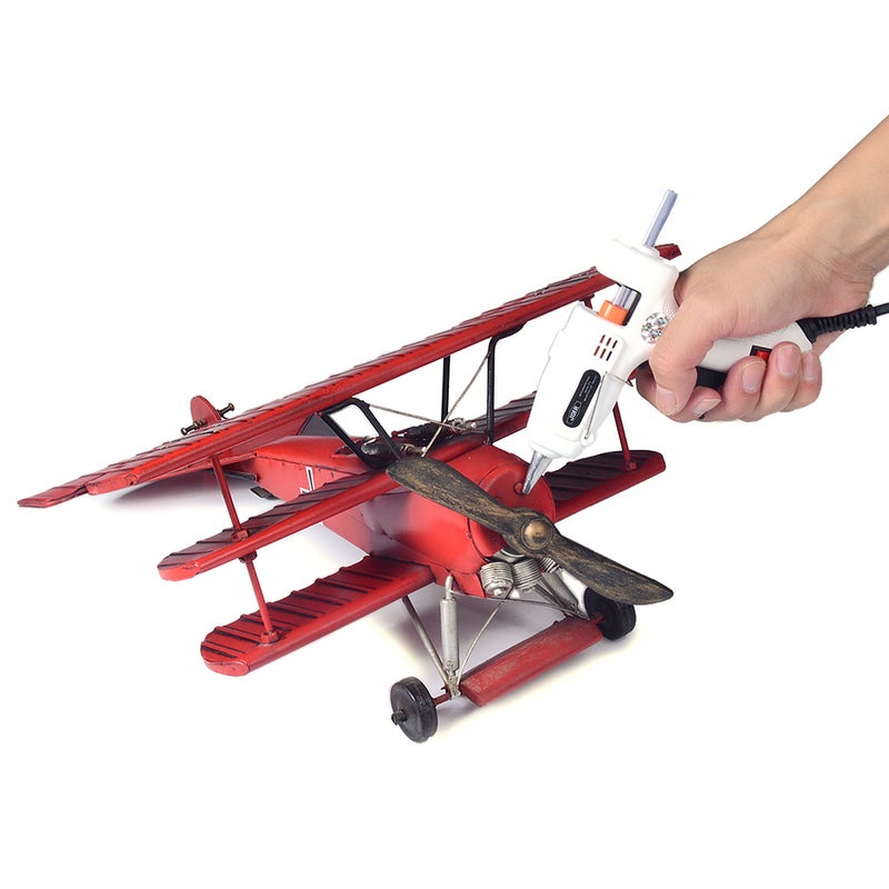 Mini 25W Professional Handy High Temp Heater Hot Melt Glue with 50pcs Glue Sticks Heating Craft Repair Tool - Image 5