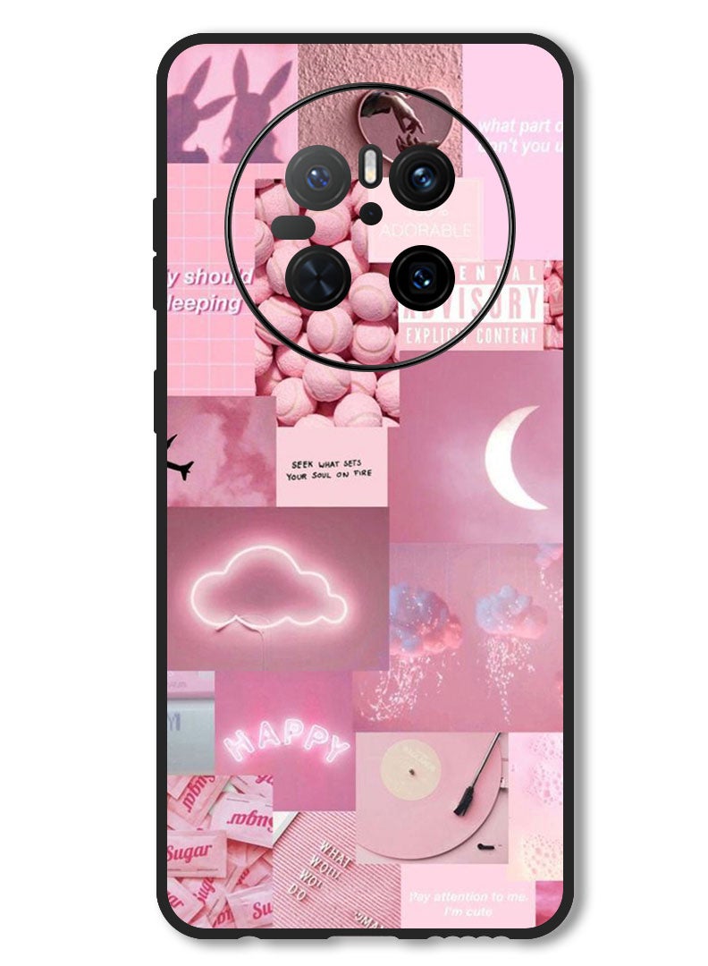 Theodor Case Compatible with Huawei Mate 70 Protection Shockproof Bumper Cover Random Asthetic - Image 1