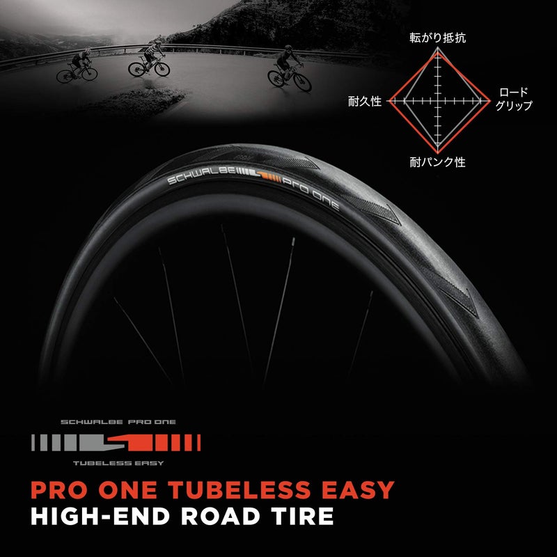 Schwalbe Pro One Tire - 700 X 28  Tubeless  Folding  Black  Evolution Line  Addix Race - Image 3