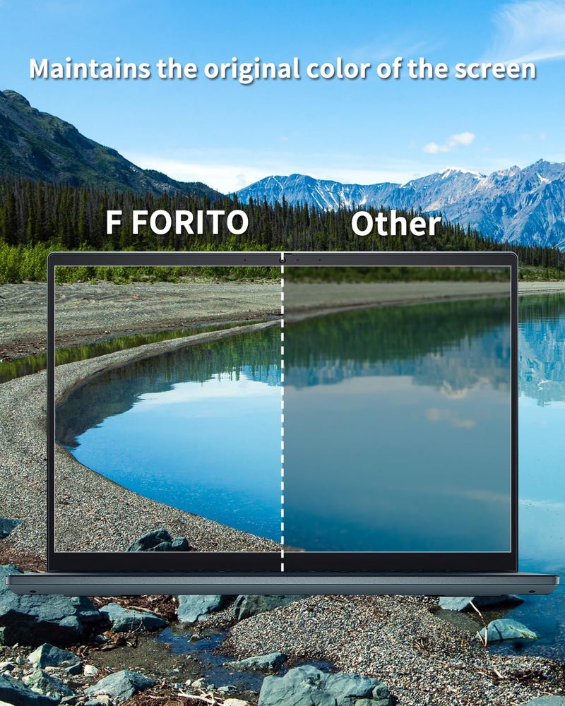 FFORITO F FORITO 2-Pack 14 inch Matte Anti Glare Computer Screen Cover, Compatible with 14" Lenovo Slim 7i/ Levono Yoga 7i/ Lenovo Yoga 9i/ Lenovo Flex 5 Laptop Screen Protector - Image 5