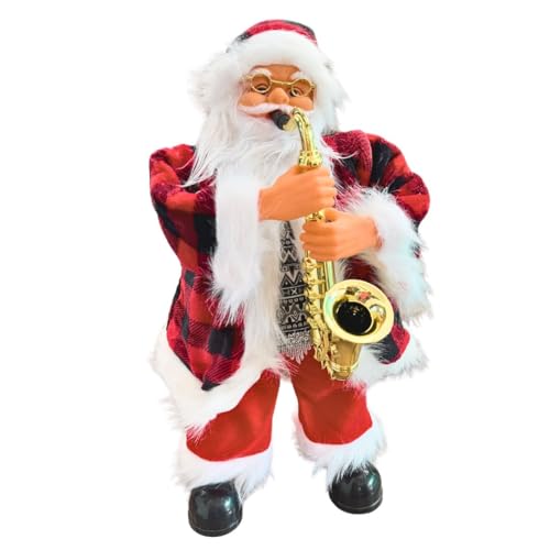 G.FIDEL Santa Claus Action Figure Toy, Red - Image 1