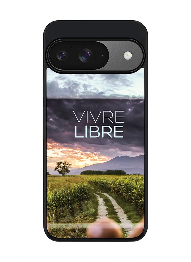 Stylizedd For Google Pixel 9 Case,Slim fit Camera Protection, Shockproof Thin Phone cover - Vivre Libre  - Image 1
