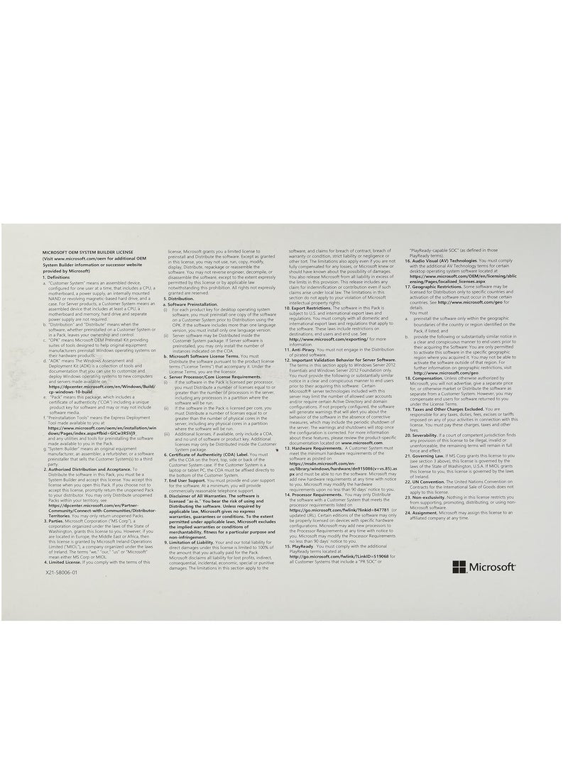 Microsoft Microsoft Windows Server 2022 Std. x64 16Core [UK] DVD  - Image 3