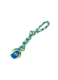 Zeus Rope & Ball Toy For Dog’S Training And Playing Purpose Making Them Active And Healthy (Rope And Tennis Ball Tug) 