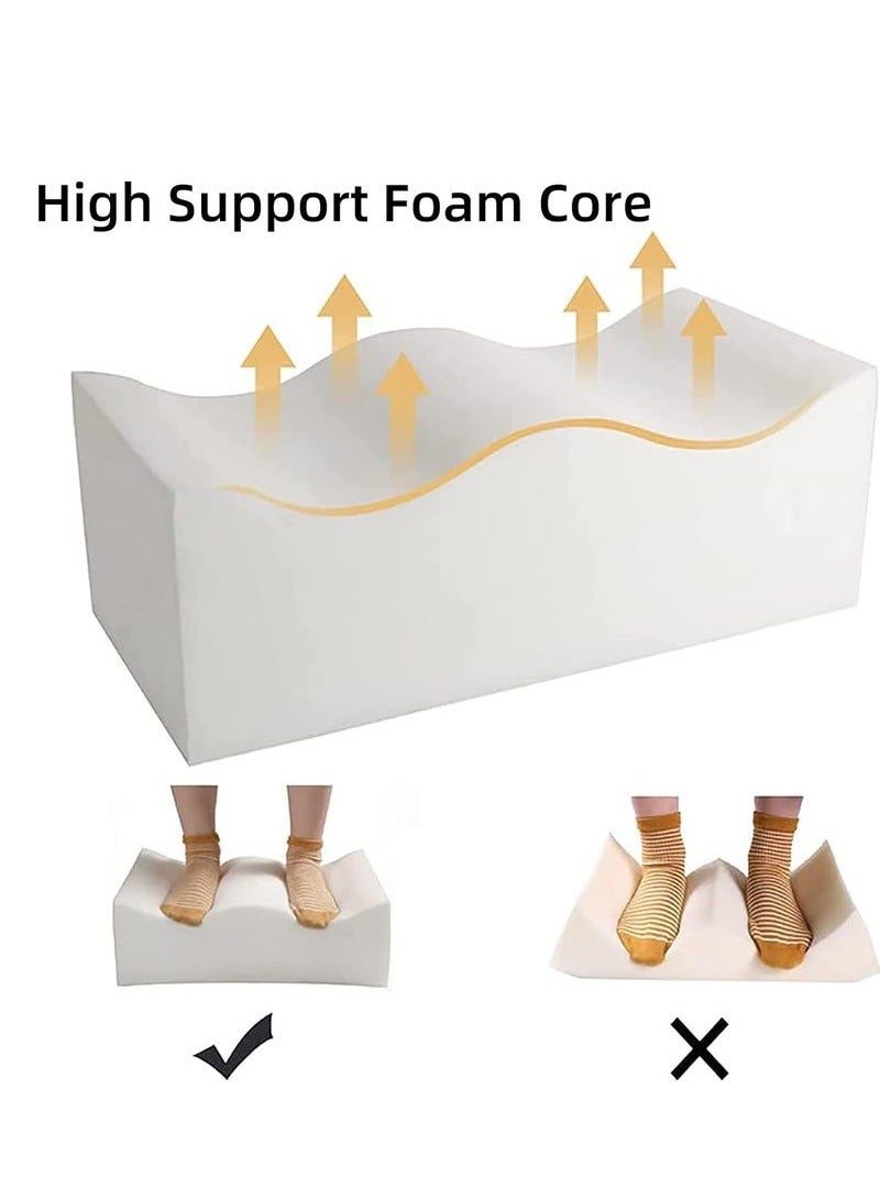 Bukela Portable BBL Pillow, Seat Pillows, Brazilian Seat Lift Pillows Post Surgery Recovery, Buttocks Support Cushions, Seat Cushion Pillow, Hip Raise Pillow, Leg Support for Car Office Computer Chair  - Image 5