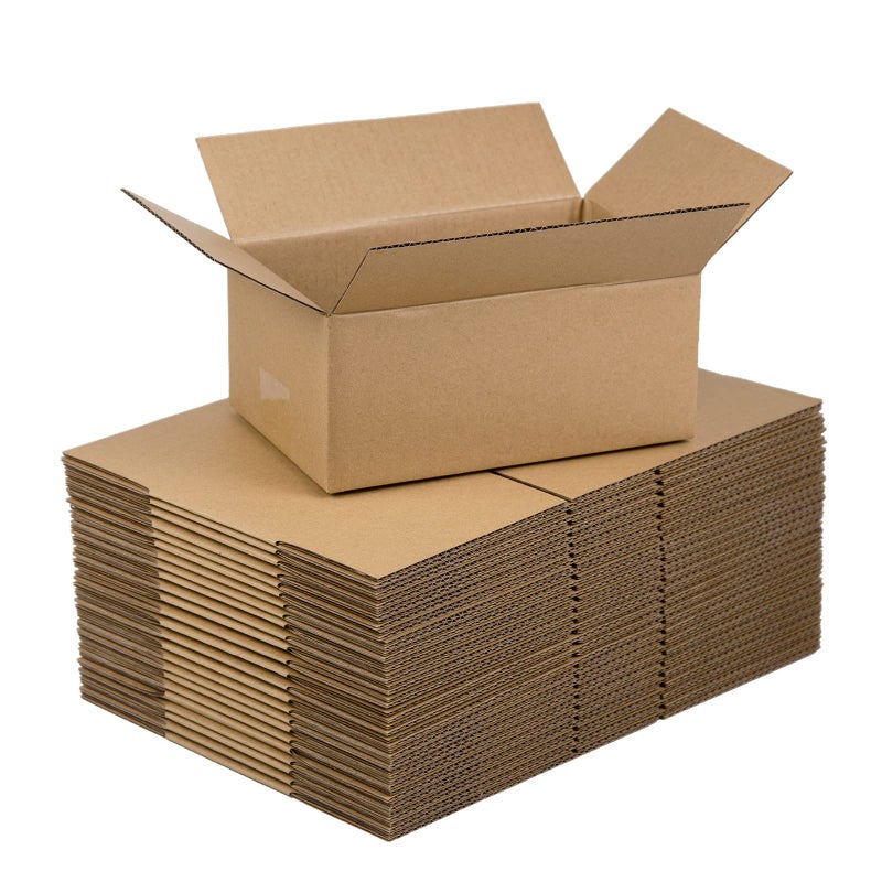 SUNLPH Shipping Boxes 9x6x4 Inches Small Corrugated Cardboard Boxes 25 Pack