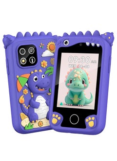 EVEREEN Children's Smartphone Toy For Boys And Girls 3 To 8 Years Old With A Camera With An 8G TF Card (Purple)  - Image 1