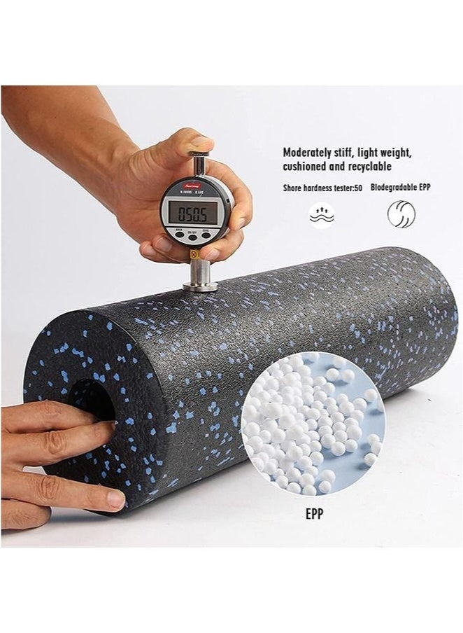 gogolove Fitness Yoga Equipment Foam Roller - 4 in 1 High Density Foam Roller Set， Leg Back Neck Pain and Muscle Exercise, Yoga Foam Roller for Physical Therapy Core Pain Relief Deep Tissue Massage - Image 3