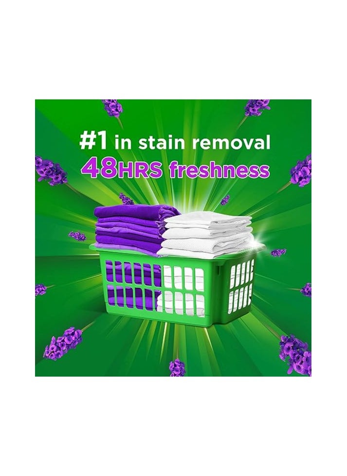 Ariel Lavender Laundry Detergent Powder with 48 Hours of Freshness, 9 kg  - Image 3