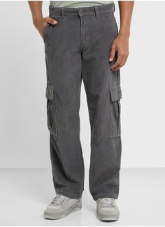 JACK & JONES Pocket Detail Corduroy Pants  - Image 1