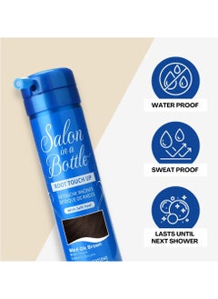 Salon In A Bottle Salon in a Bottle - Instant, Long-Lasting Root Concealer Spray to Cover Roots for Women and Men - Medium/Dark Brown (50 Applications) 60 ml  - Image 3