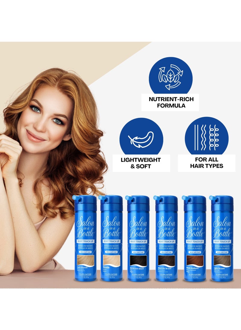 Salon In A Bottle Salon in a Bottle - Instant, Long-Lasting Root Concealer Spray to Cover Roots for Women and Men - Medium/Dark Brown (50 Applications) 60 ml  - Image 4