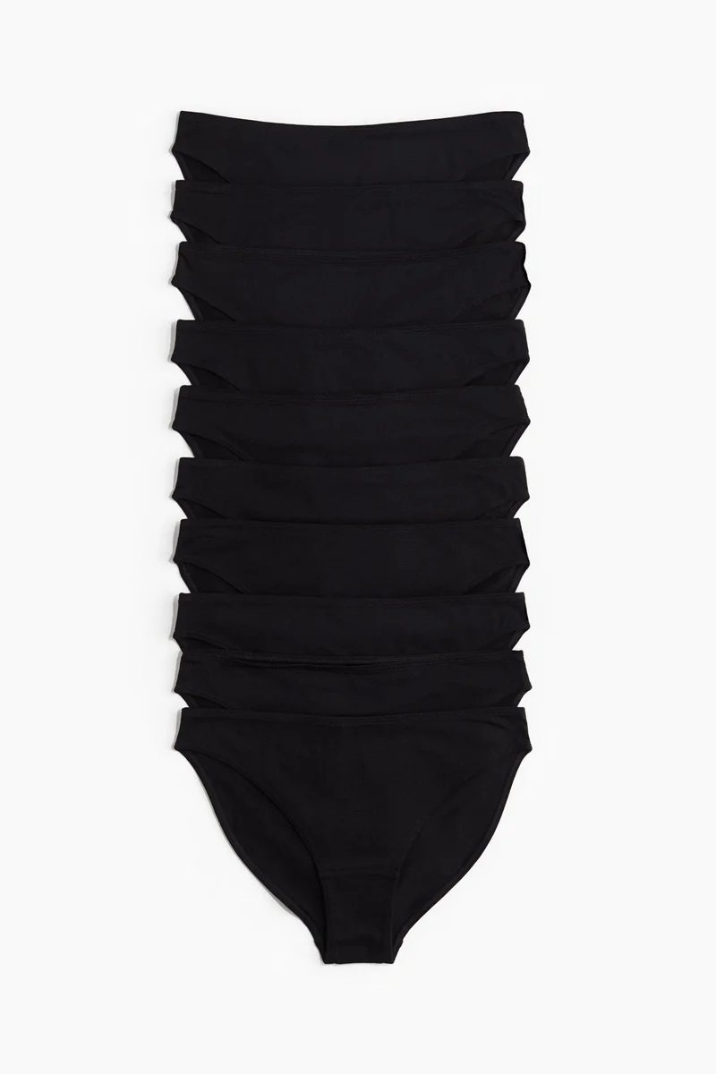 H&M 10-pack cotton briefs