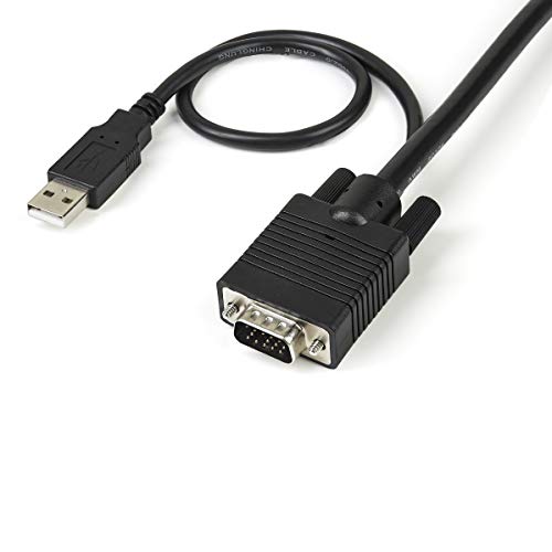StarTech.com 2 Port USB VGA Cable KVM Switch USB Powered with Remote Switch Dual Port VGA KVM Switch - Image 4