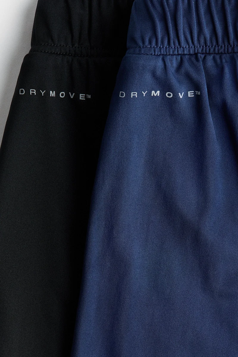 H&M 2-pack football shorts with DryMove™