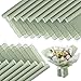 FUHITIM 20 Sheets Flower Wrapping Paper Waterproof Floral Bouquet Wrapping Paper Florist Supplies Packaging Paper for Wedding Birthday Gift DIY Crafts Green - Image 1