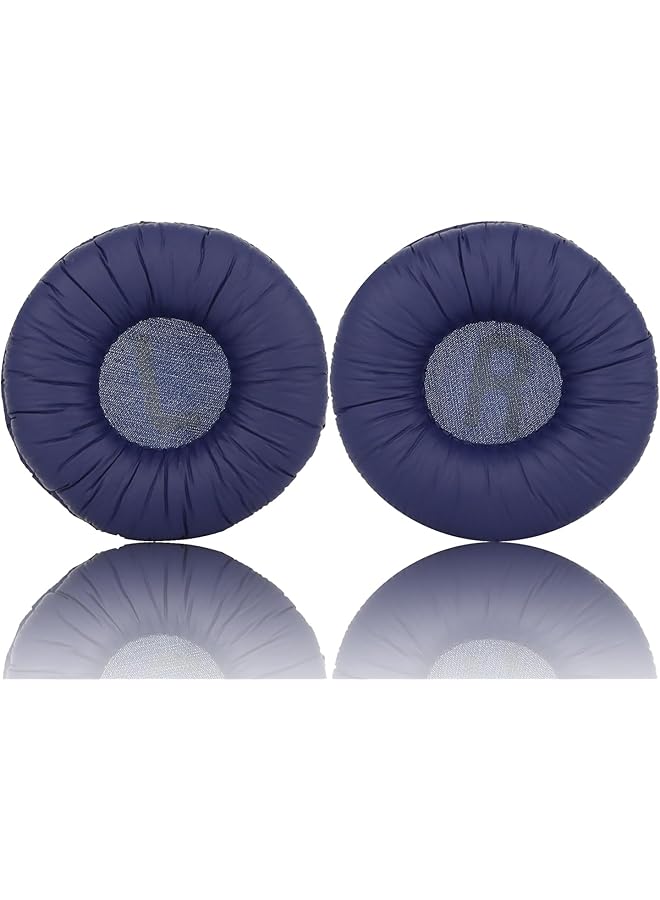 erorex Pro M Professional Replacement Ear Pads Compatible With Jbl Tune 600Bt T500Bt T450Bt &Many Other 70Mm Round On Ear Headphones Memory Foam Repair Parts Blue - Image 3