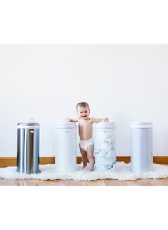 ubbi Ubbi - Diaper Pail Marble  - Image 4