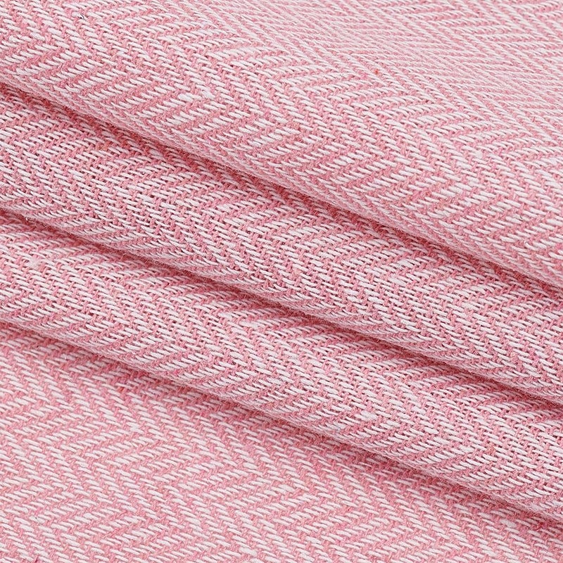 AHANDMAKER 1 Yard Wool Tweed Fabric Wool Remnants Offcuts Tweed Squares Felt Sheets Woolen Fabric for Craft Decorative Clothing Accessories Felting Applique, Pink (150 x 100cm) - Image 1