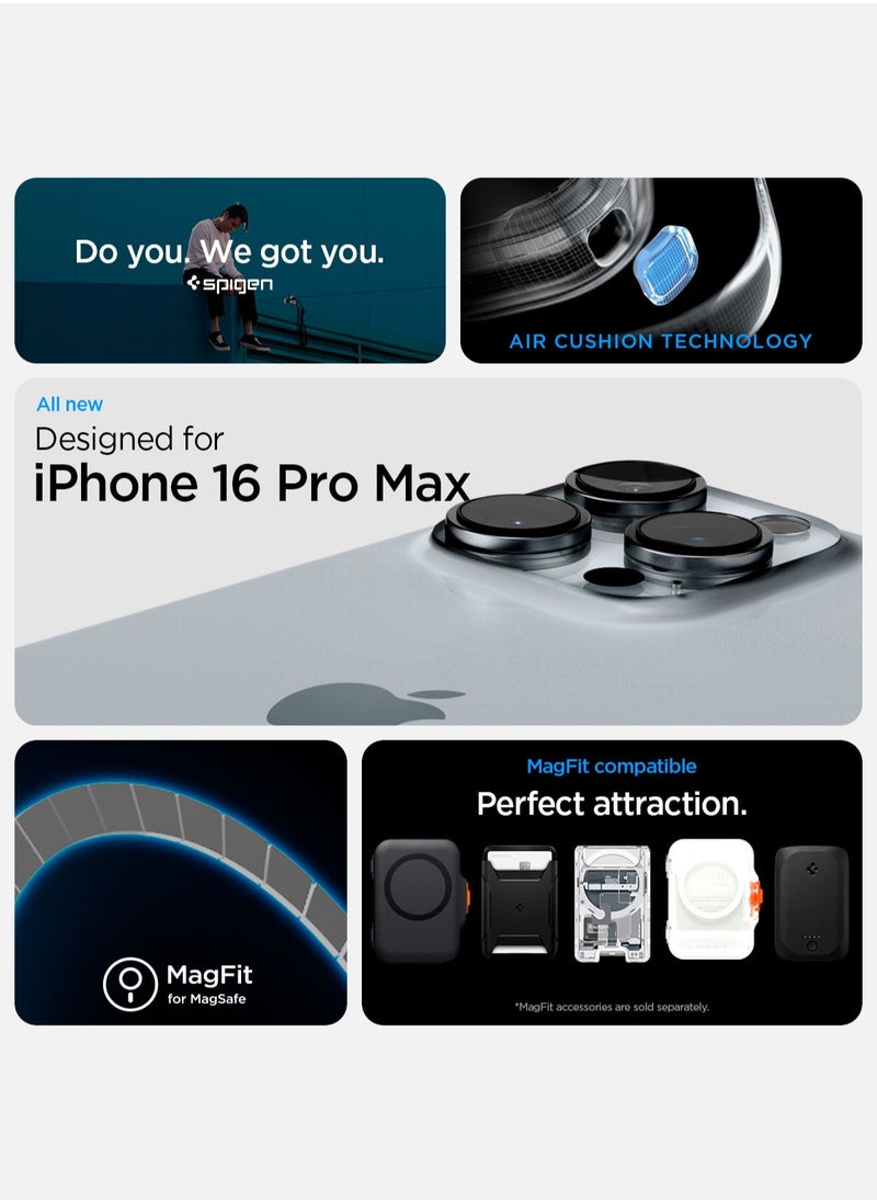 Spigen - Ultra Hybrid T MagFit for iPhone 16 Pro MAX Case Cover [Camera Control Button Cover] with MagSafe (2024) - Graphite - Image 1
