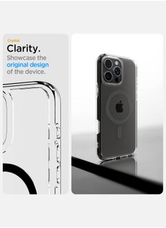 Spigen Ultra Hybrid T MagFit for iPhone 16 Pro MAX Case Cover [Camera Control Button Cover] with MagSafe (2024) - Graphite  - Image 3
