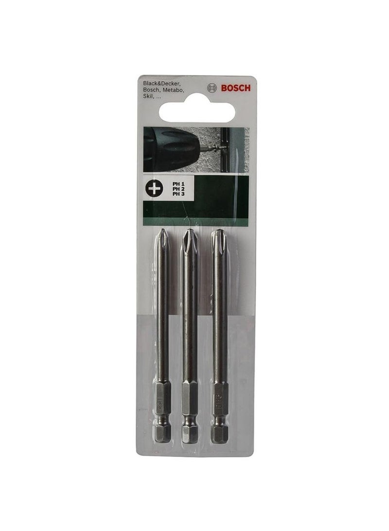 BOSCH Philips Screwdriver Bit Set 0.9 Cm Set Of 3