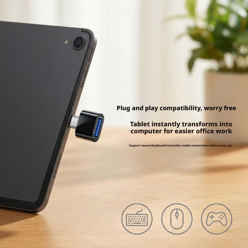 محول USB 2.0 OTG لمنافذ Type-C وMicro USB لأجهزة أندرويد - Image 3