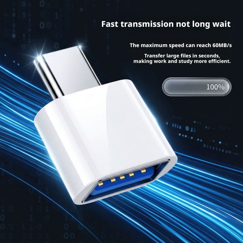 محول USB 2.0 OTG لمنافذ Type-C وMicro USB لأجهزة أندرويد - Image 4