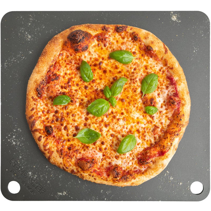 Nerd Chef NerdChef Steel Stone  HighPerformance Baking Surface for Pizza 50 Thick  Ultimate 