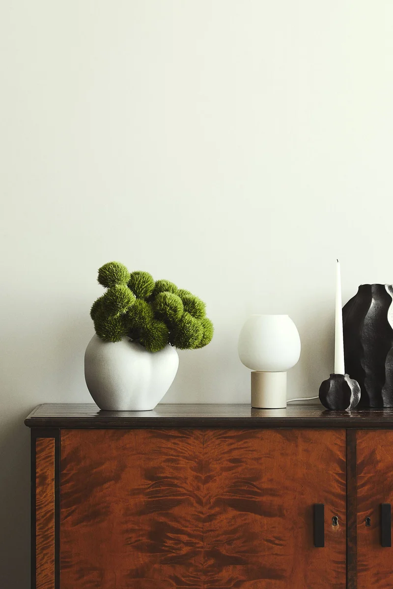 H&M Small Stoneware Candlestick