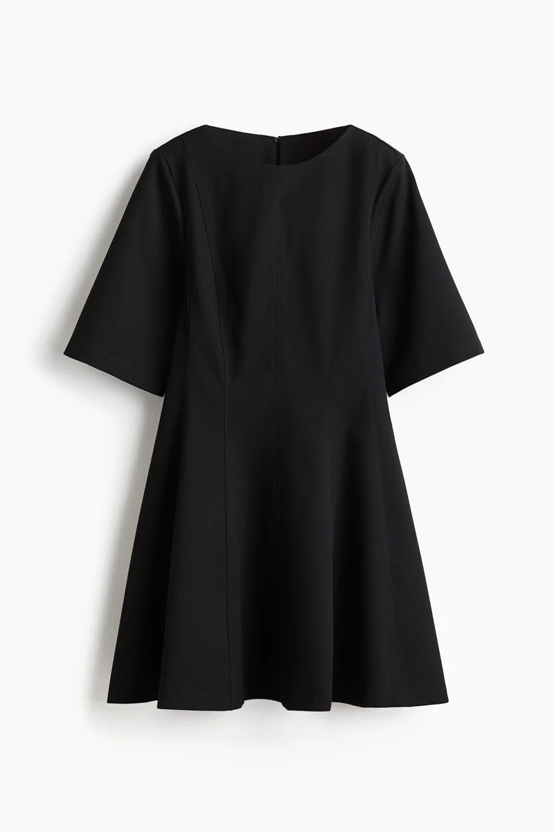 H&M Waisted twill dress
