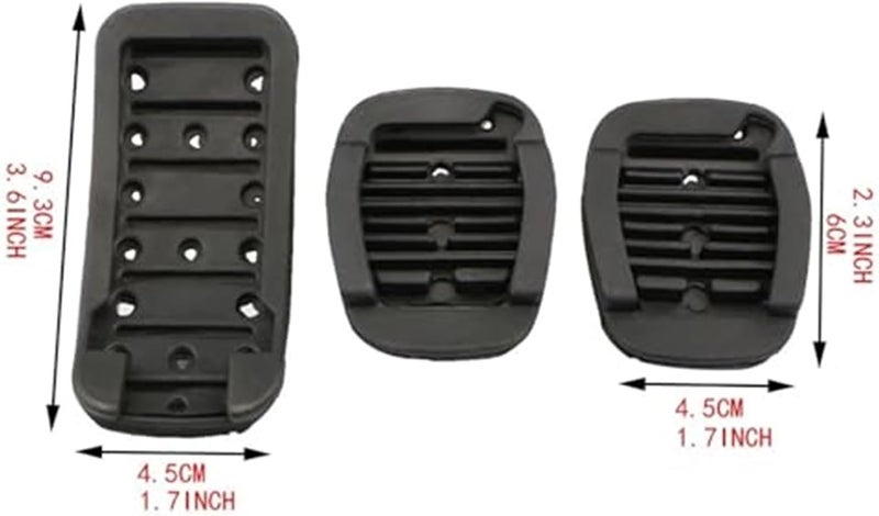 Wivplex Stainless Steel Pedal Pad Set for Volvo - Image 4