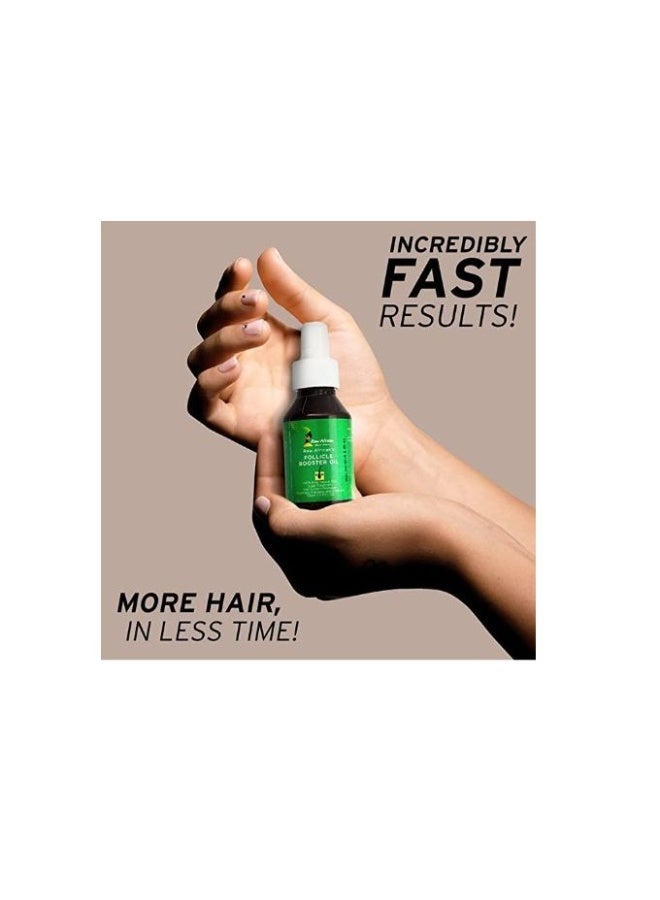 رو أفريكان زيت فوكل بوسطر (Follicle Booster) من راو أفريكان – 100 مل – لتحفيز نمو الشعر - Image 3