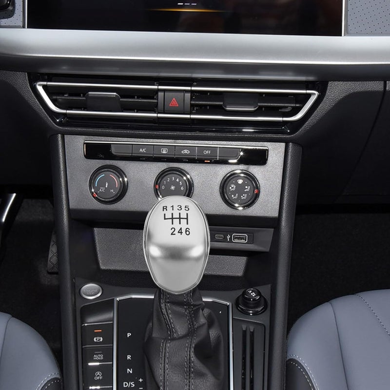 Zerodeko Gear Shift Knob Cap 6-Speed Lever Stick Handle Cover for Fiesta and C-max Manual Transmission Car Interior Accessories - Image 5