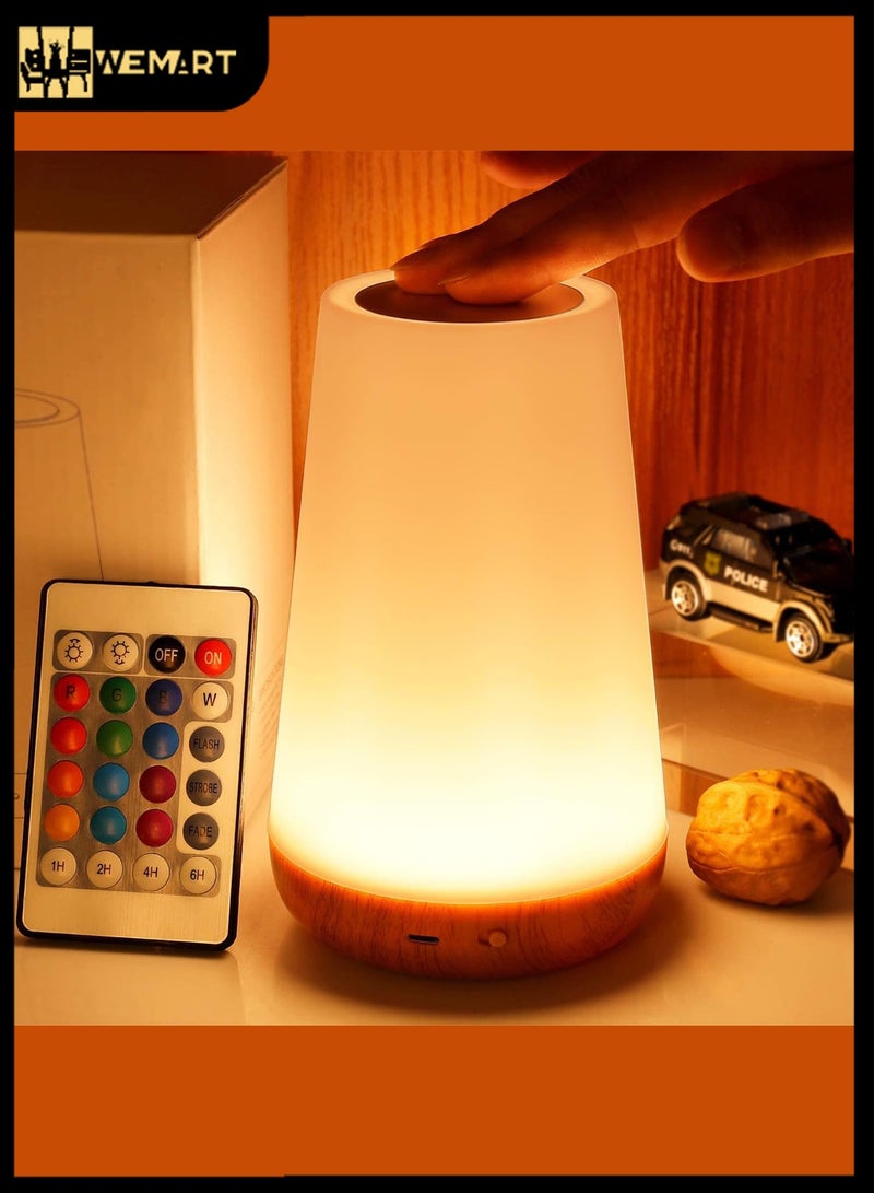 ويمارت مصباح LED بجانب السرير مصباح ليلي قابل لإعادة الشحن - Image 1