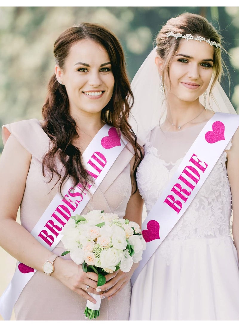 SOLARAE 36 قطعة شريط ساتان فارغ لمسابقة الجمال، شرائط DIY لمسابقة الجمال، الزفاف، عيد الميلاد، حفلة التخرج، زينة حفلة العزوبية (أبيض) - Image 2