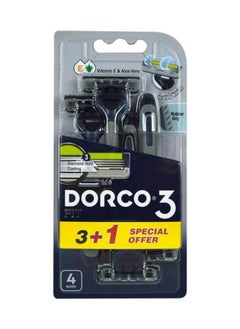 DORCO Dorco Fit Men's Shaver 3+1 