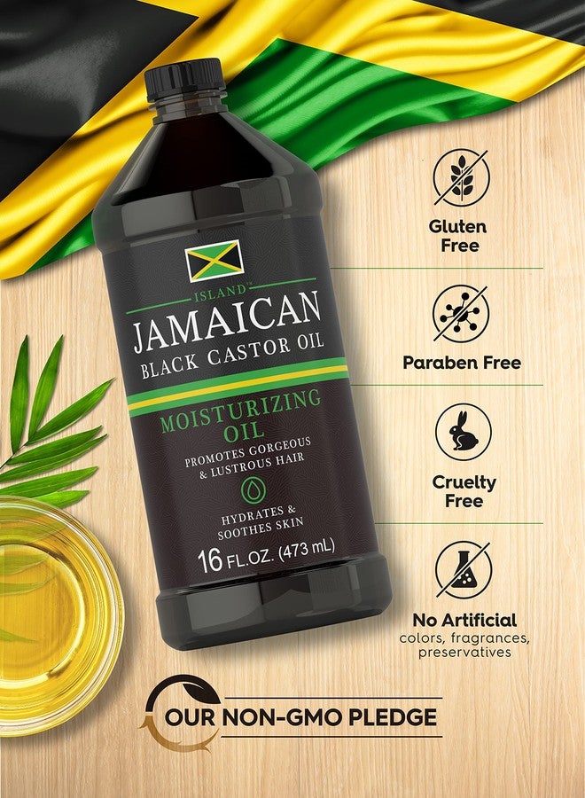 Carlyle Jamaican Black Castor Oil 16oz | Nourish Hair, Skin, and Nails | All Natural Hypoallergenic Conditioner - Image 5